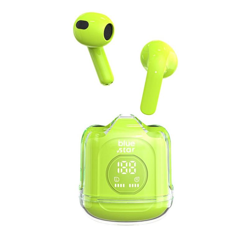Blue Star Blue Star Trådlösa In-Ear Hörlurar TWS Fi22 - Grön
