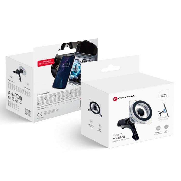 Forcell Forcell Bilhållare MagPro Magsafe F-Grip - Svart