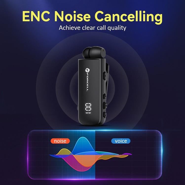 Forcell Forcell Trådlösa In-Ear Hörlurar Drive - Svart