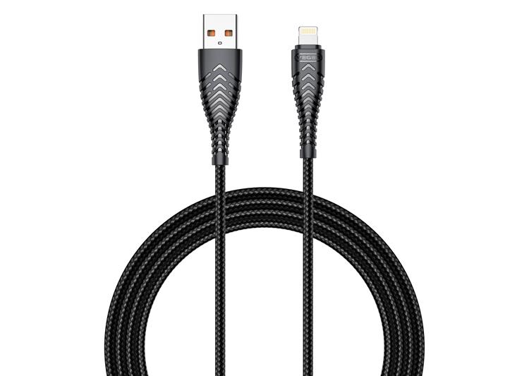Veger Veger USB-A till Lightning kabel 1.2m - Svart