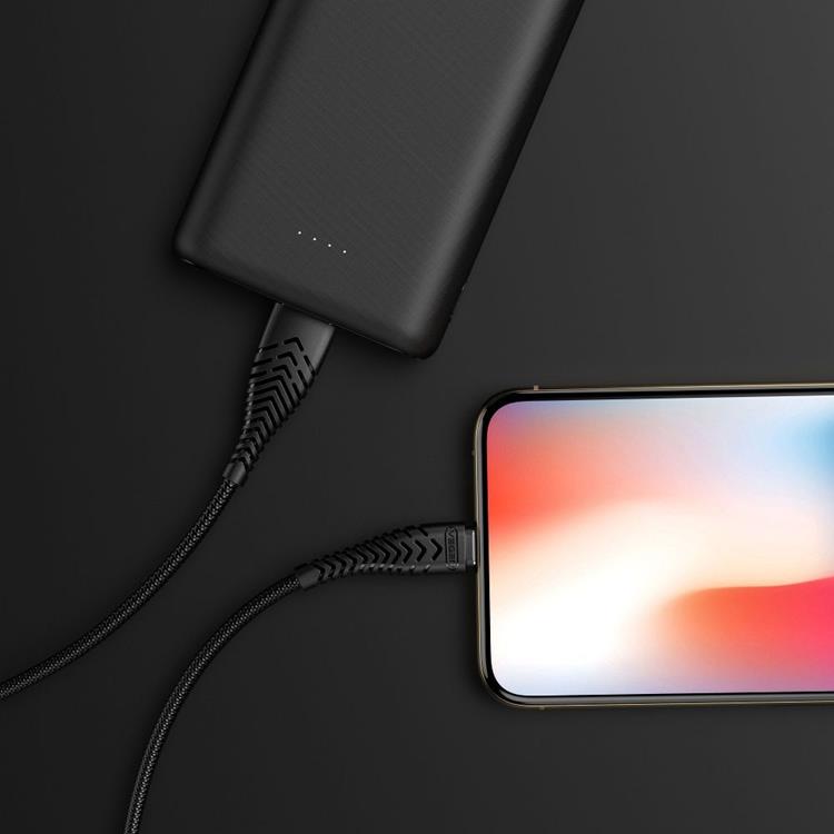 Veger Veger USB-A till Lightning kabel 1.2m - Svart