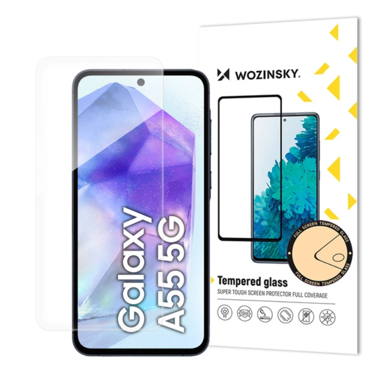 Wozinsky Wozinsky Galaxy A55 5G Härdat Glas Skärmskydd - Clear