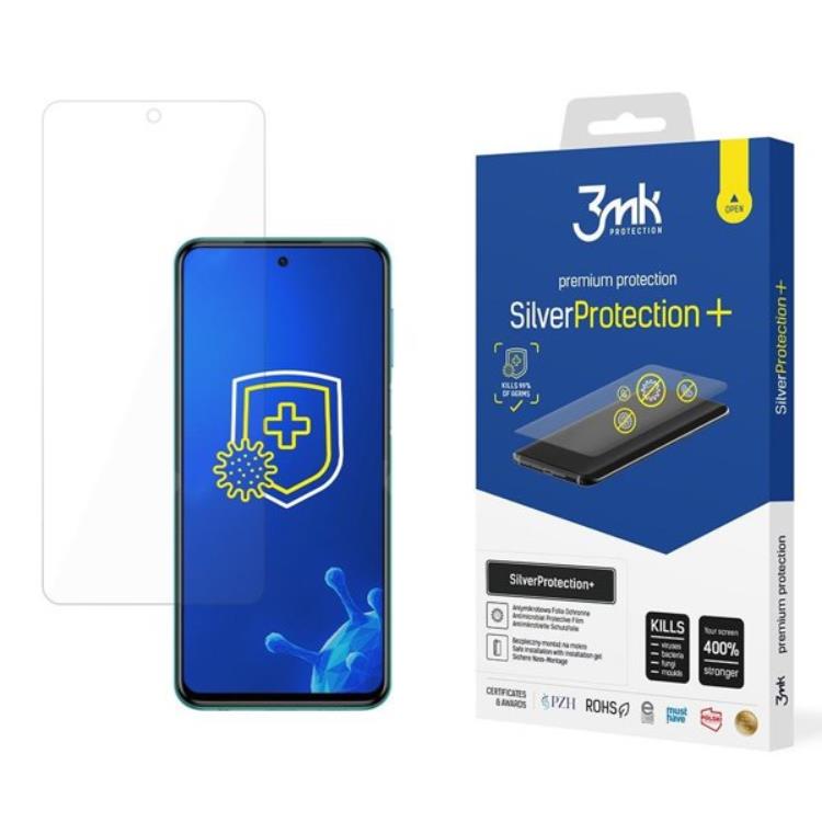 3MK 3mk Xiaomi Redmi Note 9S Plastfilm skärmskydd Silver Protection+