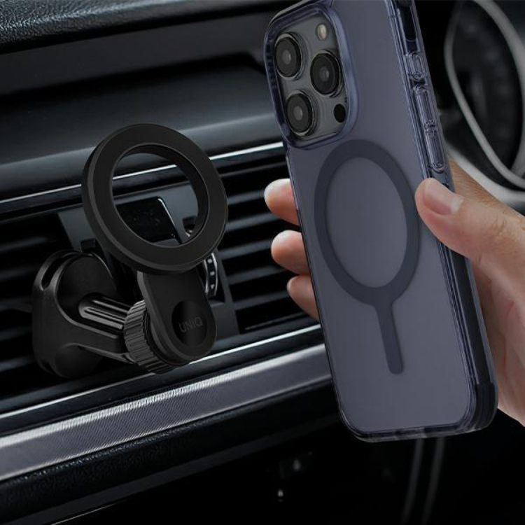 UNIQ Uniq Mobilhållare Magsafe Ventgaller - Svart