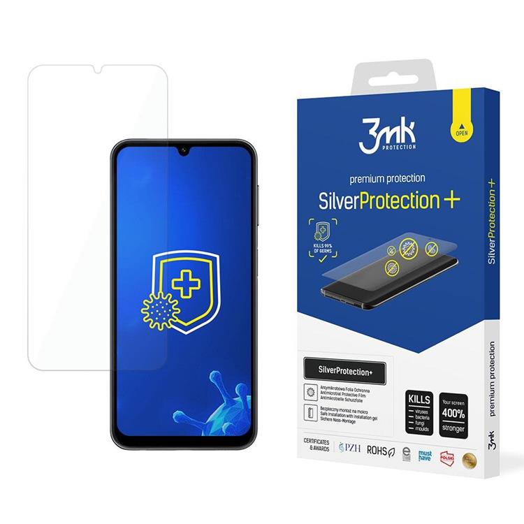 3MK 3MK Galaxy A25 5G Plus Plastfilm skärmskydd Silver Protection+