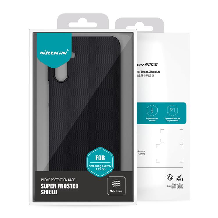 Nillkin Nillkin Mobilskal till Galaxy A15 4G/5G Super Frosted Shield - Blå