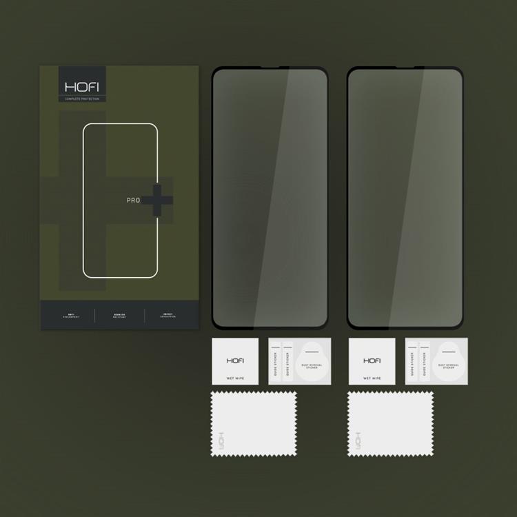 Hofi [2-Pack] Hofi Galaxy A35 5G Härdat Glas Skärmskydd Pro Plus - Svart