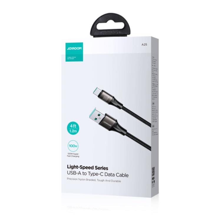 Joyroom Joyroom USB-C till USB-A kabel Light-Speed 1.2m - Svart