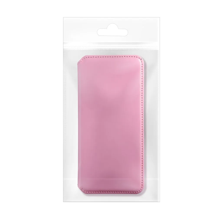 OEM iPhone 15 Plus Plånboksfodral Dual Pocket - Rosa
