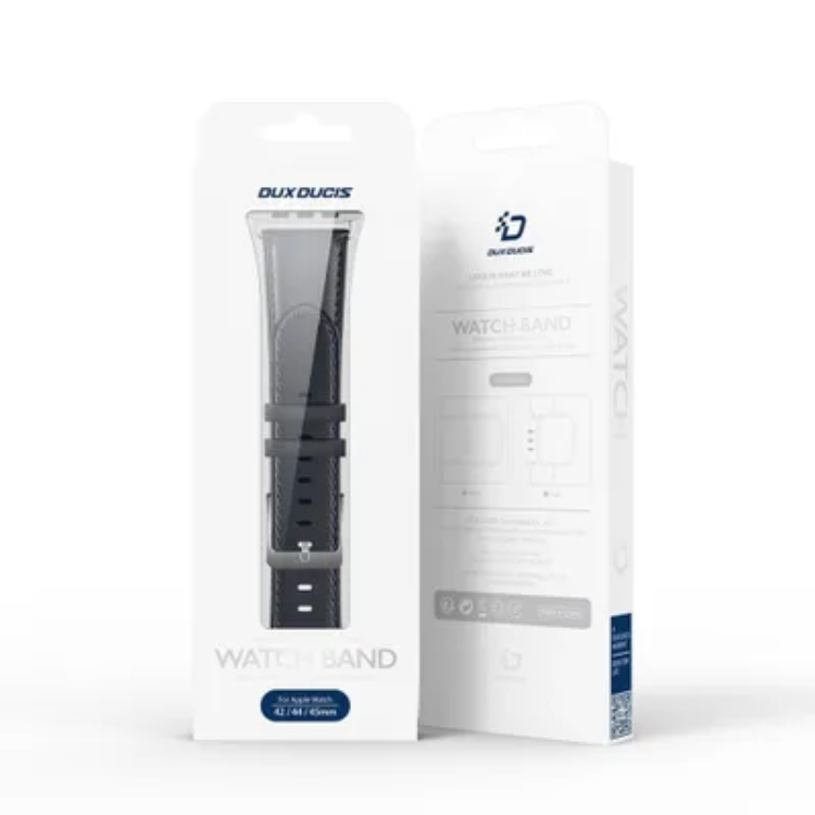 Dux Ducis Dux Ducis Apple Watch 38/40/41mm Band Läder - Svart