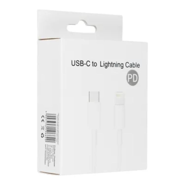 OEM USB-C till Lightning kabel 1m - Vit
