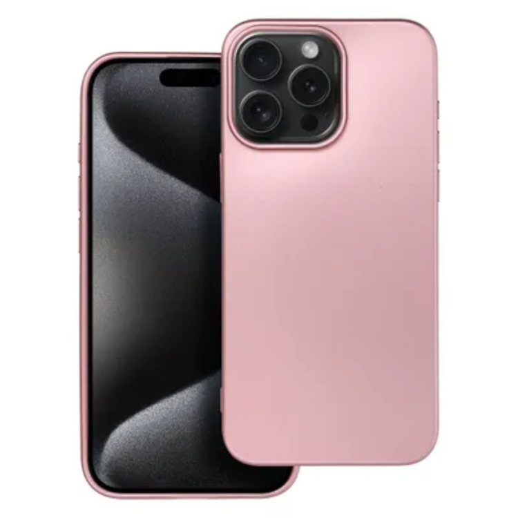 OEM Mobilskal till iPhone 15 Pro Metallic - Rosa