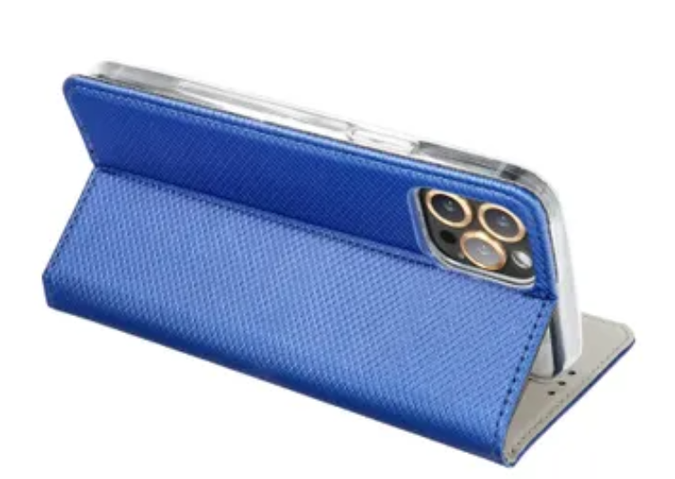 OEM Galaxy S24 Plus Plånboksfodral Smart - marinblå