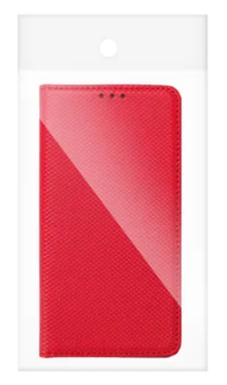 OEM iPhone 15 Plus Plånboksfodral Smart - Röd