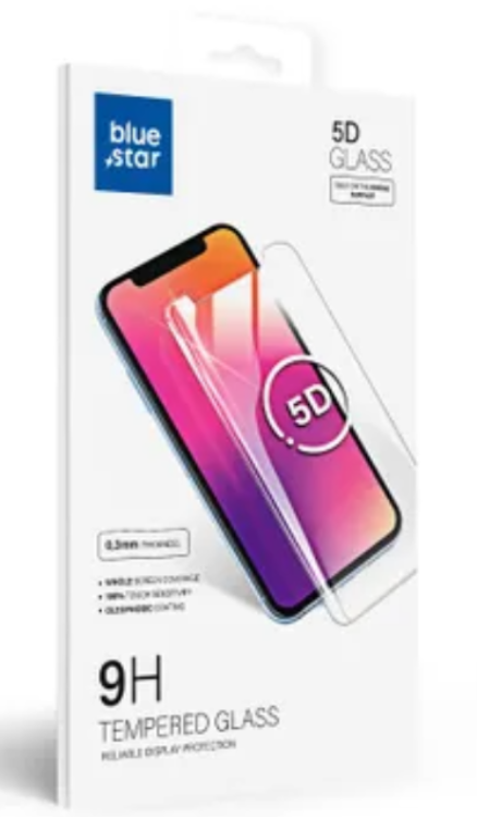Blue Star Blue Star Galaxy S23 FE Härdat Glas Skärmskydd Full Glu - Svart