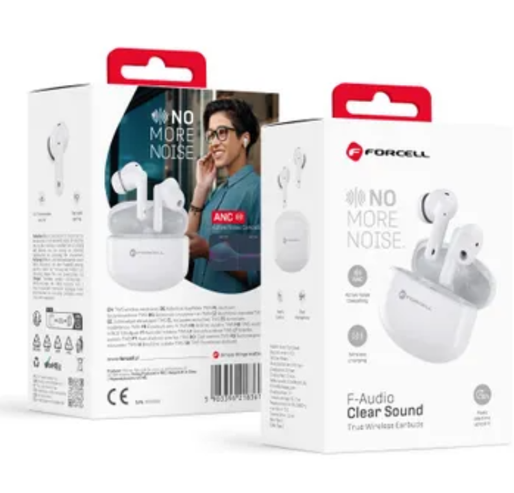 Forcell Forcell trådlöst hörlurar F Audio - Vit