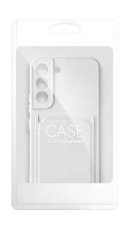 OEM Mobilskal till Galaxy S24 Korthållare - Vit