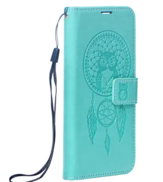 OEM Galaxy S23 FE Plånboksfodral Mezzo - Grön