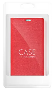 OEM Galaxy S24 Ultra Plånboksfodral Luna - Röd