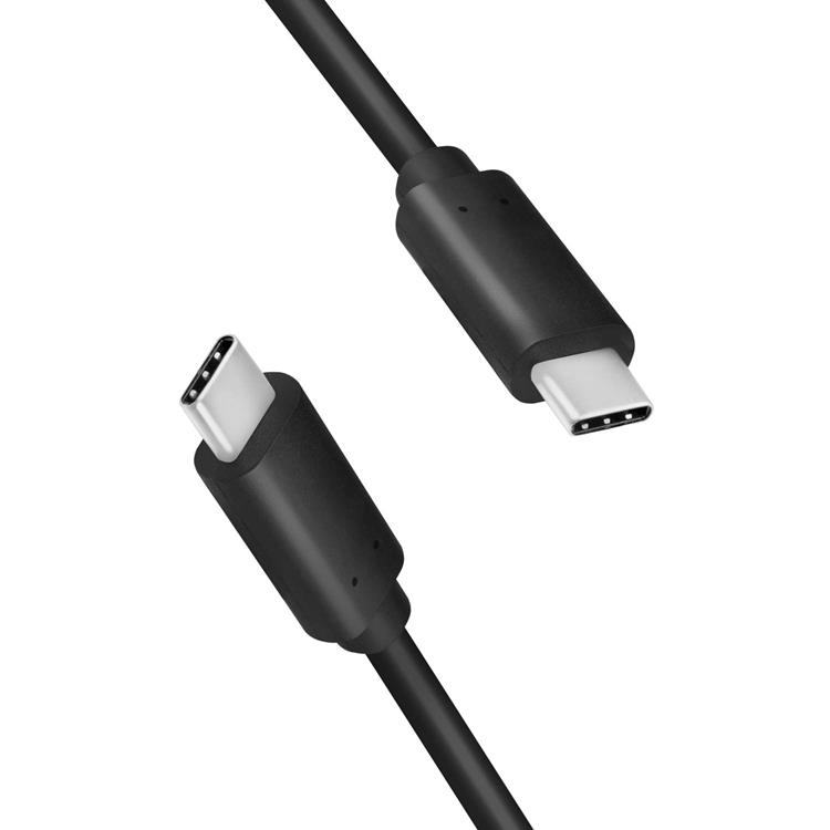 LogiLink Logilink USB-C till USB-C kabel 0.5m 100W - Svart
