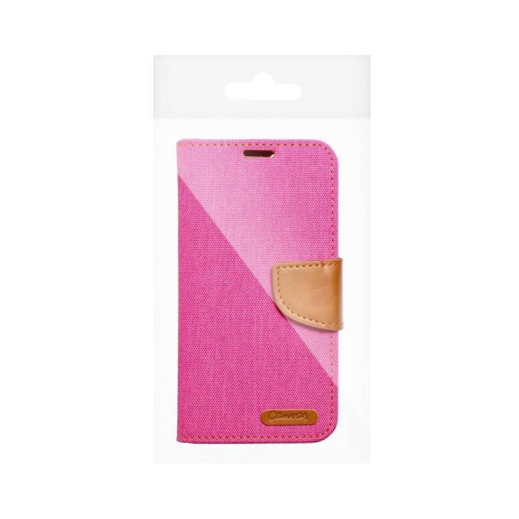 OEM Xiaomi Redmi Note 13 5G Plånboksfodral Canvas - Rosa