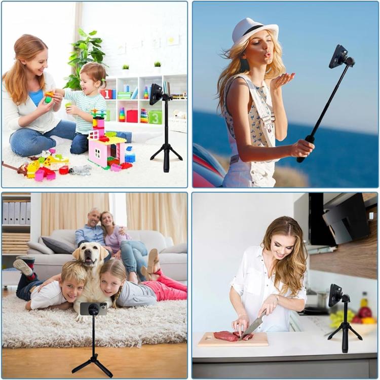 Tech-Protect Tech-Protect Bluetooth Selfie Stick Tripod - Svart