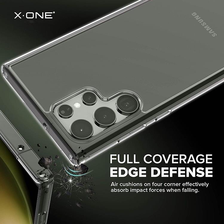X-One X-One Mobilskal till Galaxy S24 Ultra Dropguard Lite - Transparent
