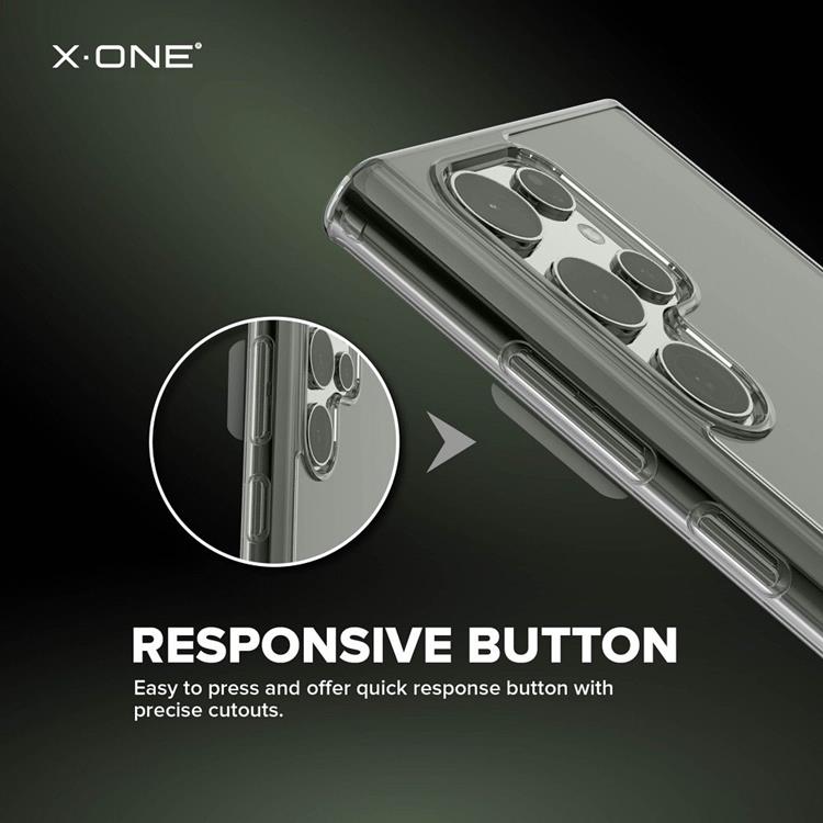 X-One X-One Mobilskal till Galaxy S24 Ultra Dropguard Lite - Transparent