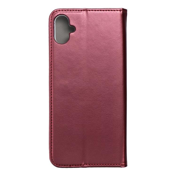 OEM Galaxy A55 Plånboksfodral Smart Magento - burgundy