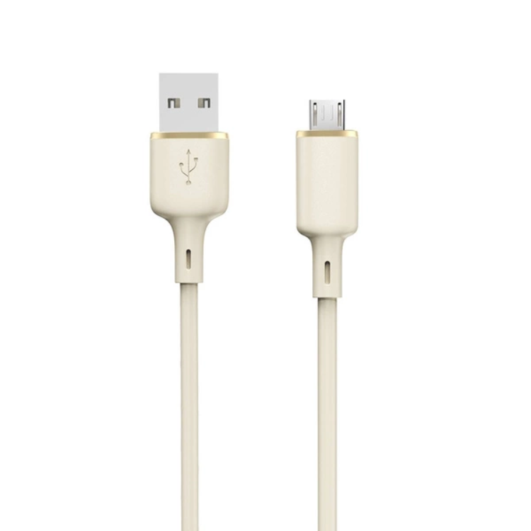 Dudao Dudao USB-A Till USB-Micro Kabel 1m - Beige