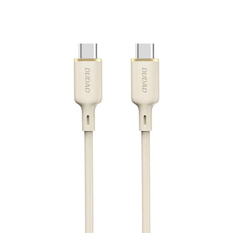 Dudao Dudao USB-C till USB-C kabel 2m - Beige