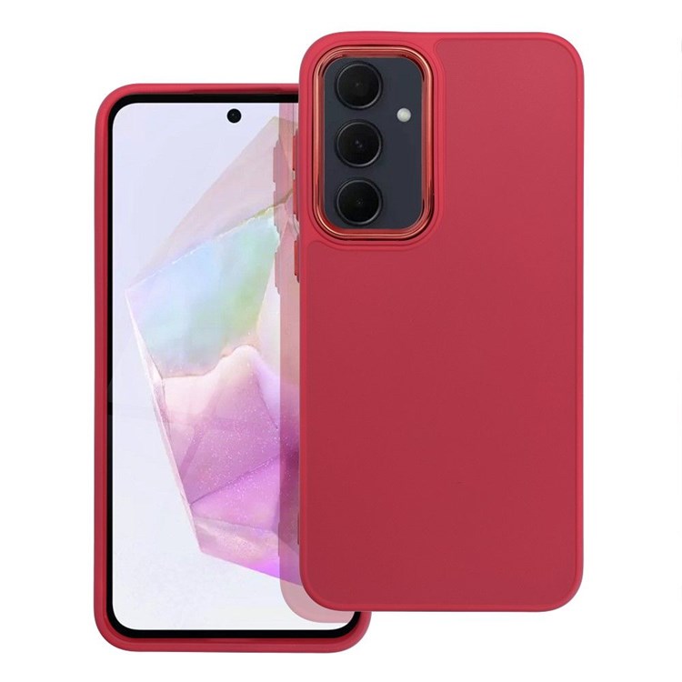 OEM Mobilskal till Galaxy A55 Frame - Magenta