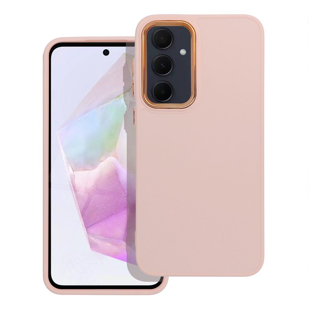 OEM Mobilskal till Galaxy A55 Frame - Rosa