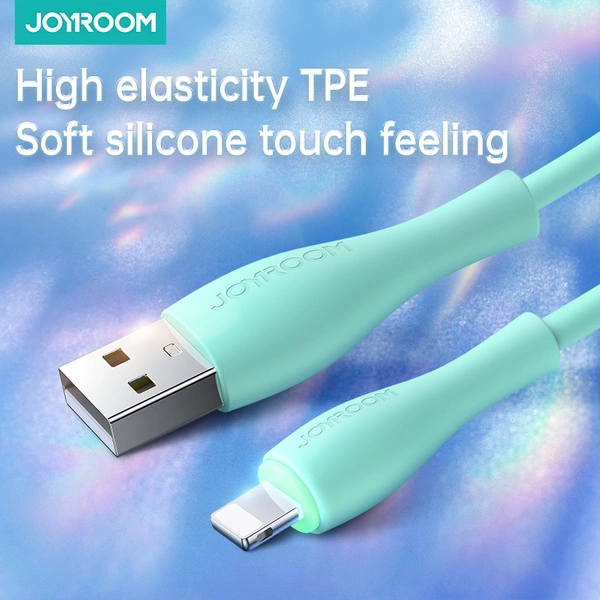 Joyroom Joyroom USB-A till Lightning kabel 2m - Grön
