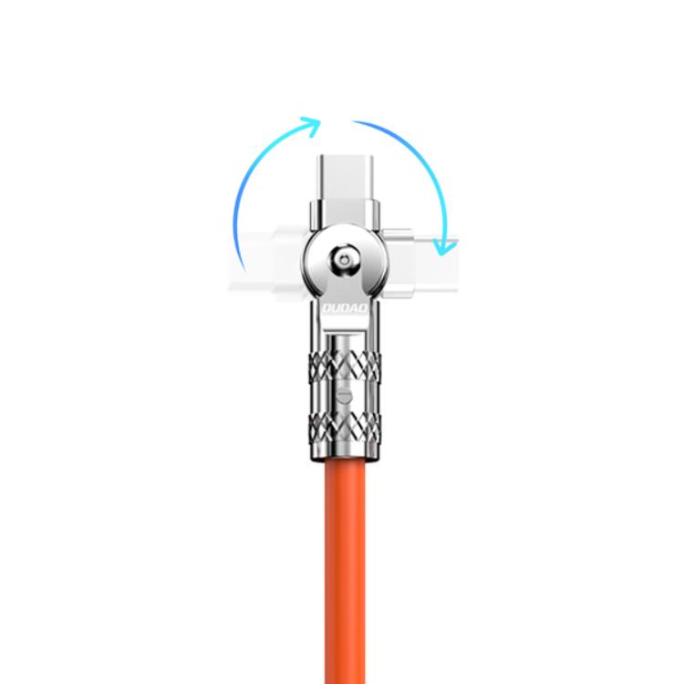 Dudao Dudao Kabel USB-C Till Lightning (1m) Angled - Orange