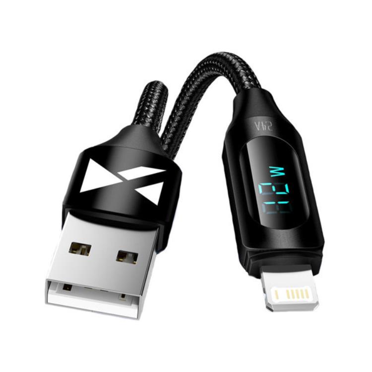 Wozinsky Wozinsky USB-A till Lightning kabel 2m - Svart