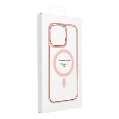 OEM Mobilskal till iPhone 15 Magsafe Color Edge - Rosa
