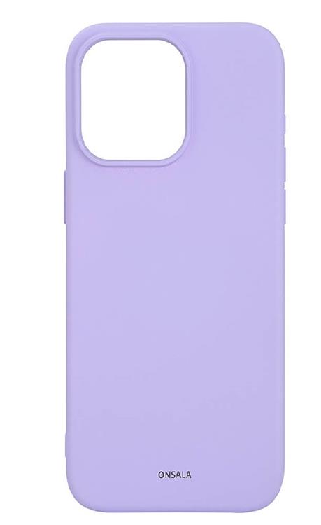 Onsala Onsala Mobilskal till iPhone 15 Pro Max Magsafe Silicone - Lila