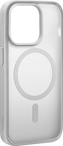 UTGATT1 Puro iPhone 15 Pro Mobilskal Magsafe Gradient - Silver