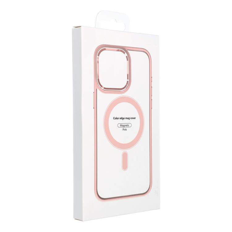 OEM Mobilskal till iPhone 14 Pro Magsafe Color Edge - Rosa