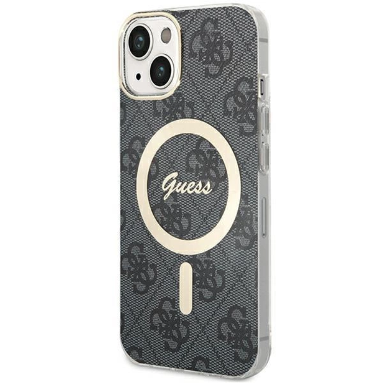 Guess Guess Mobilskal till iPhone 15/14 Plus Magsafe - Svart