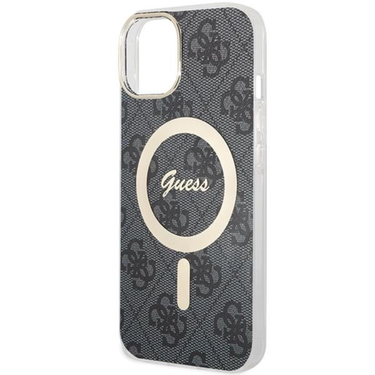 Guess Guess Mobilskal till iPhone 15/14 Plus Magsafe - Svart