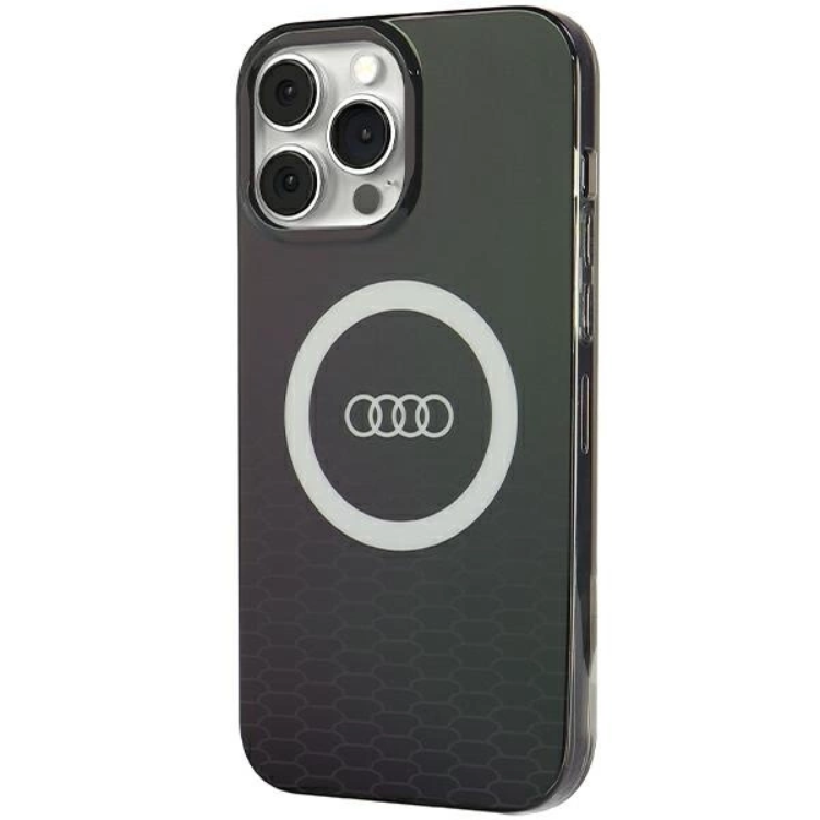 Audi Audi Mobilskal till iPhone 13/13 Pro Magsafe IML Big Logo - Svart