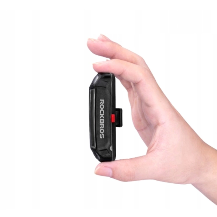 Rockbros Rockbros bakre cykelljus - Svart