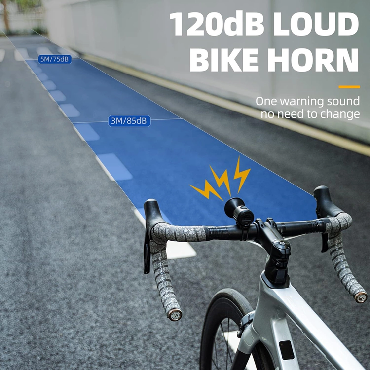 Rockbros Rockbros Cykel Ring klocka Elektronisk - Svart