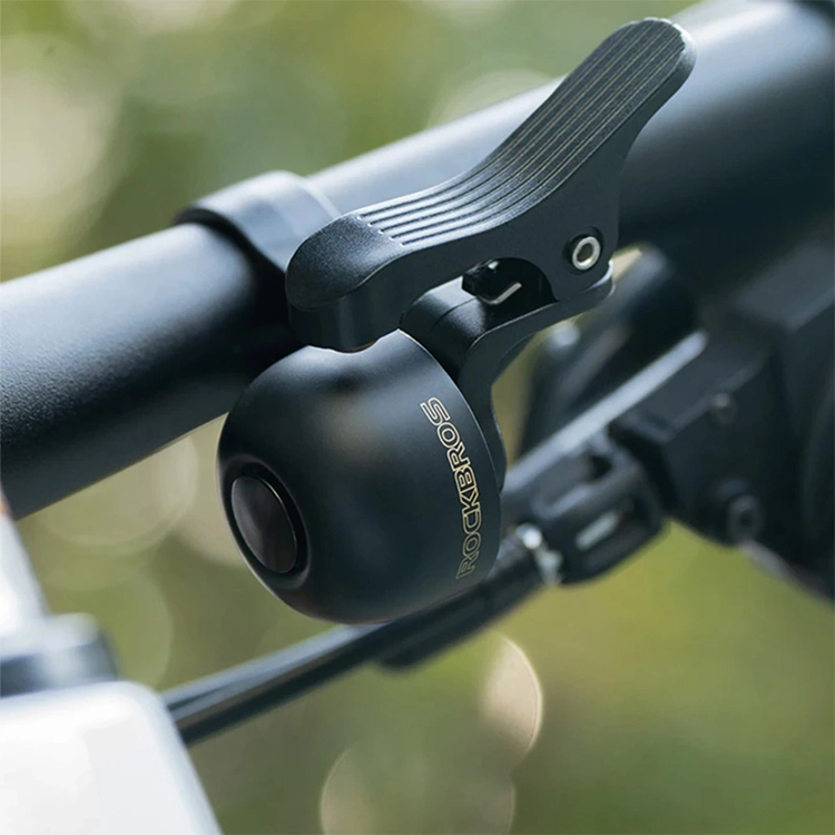 Rockbros Rockbros Cykel Ring klocka för höger sida av styret - Svart