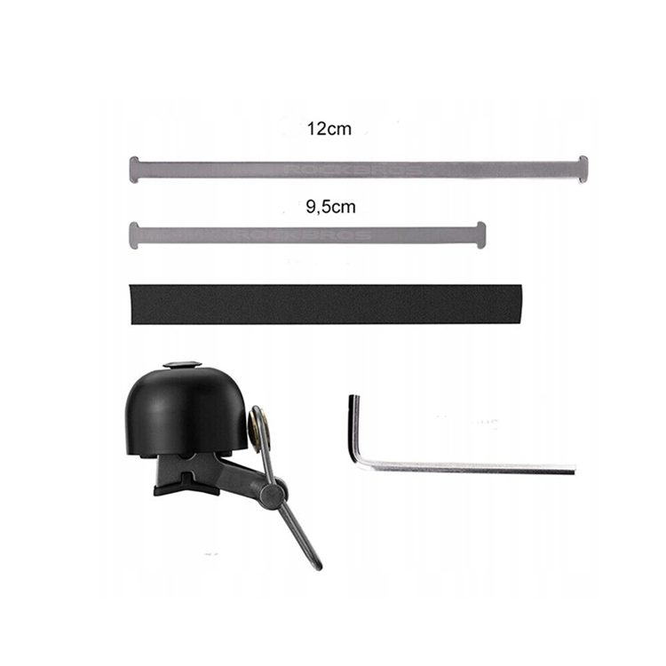 Rockbros Rockbros Cykel Ring klocka Retro - Svart