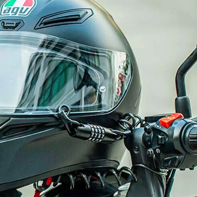 Rockbros Rockbros Cykellås med 1.5 m kombination - Svart