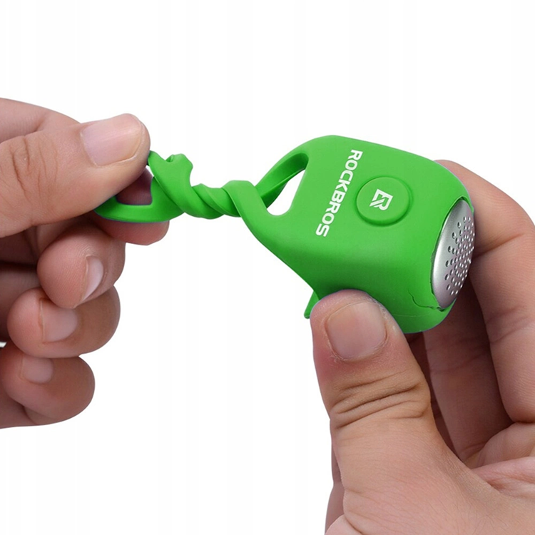 Rockbros Rockbros Elektronisk Cykel Ring klocka - Grön