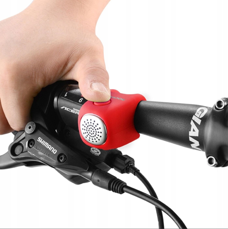 Rockbros Rockbros Elektronisk Cykel Ring klocka - Röd